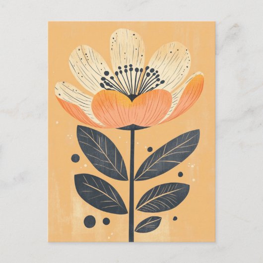 Carte Postale Folk Bloom No.267 (Devant)