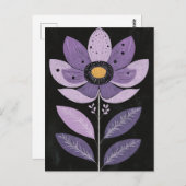 Carte Postale Folk Bloom No.269 (Devant / Derrière)