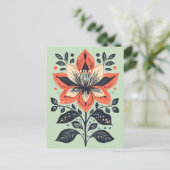 Carte Postale Folk Bloom No.271 (Debout devant)