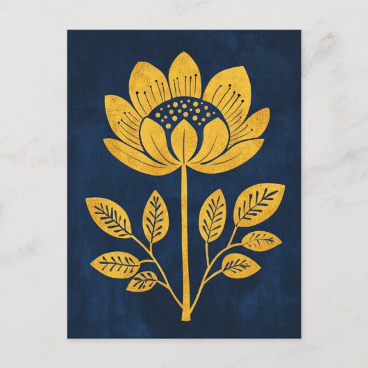 Carte Postale Folk Bloom No.276 (Devant)