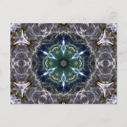 Carte Postale Folk Mandala (Devant)