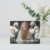 Carte Postale Folklore irlandais Les enfants de Lir (Debout devant)