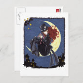 Carte postale folle de chapelier (Devant / Derrière)