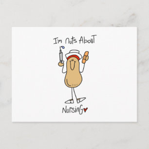 Carte Postale Folle de l'infirmière T-shirts et Cadeaux