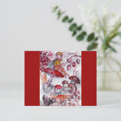 CARTE POSTALE FOLLET MAGIQUE DE CHAMPIGNONS (Debout devant)