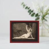 Carte Postale Follies maillot de bain fille (Debout devant)