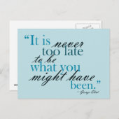 Carte Postale Follow Your Dreams (Devant / Derrière)