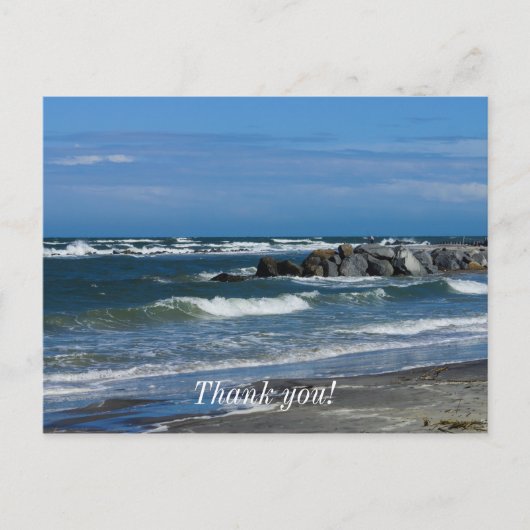 Carte Postale Folly Beach Atlantique (Devant)