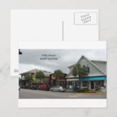 Carte Postale Folly Beach Strip (Devant / Derrière)