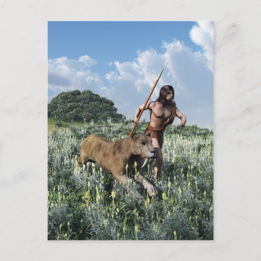 Carte Postale fonctionnement avec le tigre (Devant)