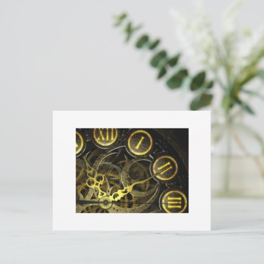 Carte Postale Fonctions d'horloge interne (Debout devant)