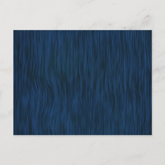 Carte Postale Fond à l'aspect de bois brut Grain Profond Bleu (Devant)