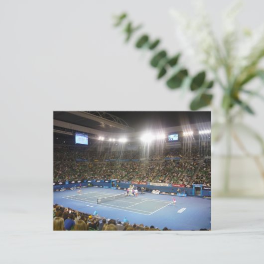 Carte Postale fond central (Debout devant)