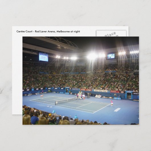 Carte Postale fond central (Devant / Derrière)