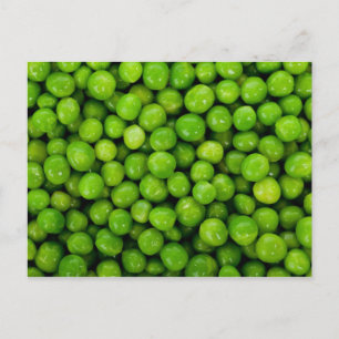 Carte Postale Fond de petits pois verts