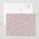 Carte Postale Fond de texture de parchemin couleur rose (Devant / Derrière)