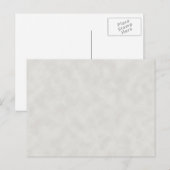 Carte Postale Fond de texture de parchemin gris clair (Devant / Derrière)