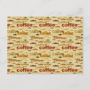 Carte Postale Fond d'écran Café