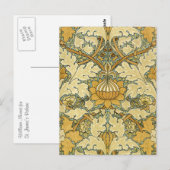 Carte Postale Fond d'écran William Morris (Devant / Derrière)