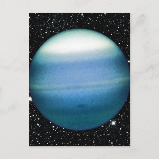 Carte Postale FOND D'ÉTOILES DE LA PLANÈTE URANUS (système solai (Devant)