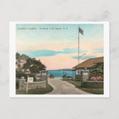 Carte Postale Fondateurs Landing, Southold, Long Island NY Vinta (Devant)