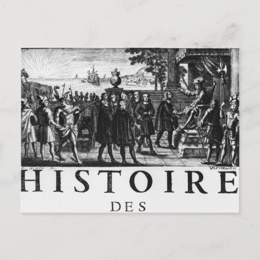 Carte Postale Fondation par Louis XIV, roi de France (Devant)