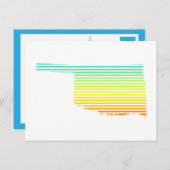 Carte Postale fondu de refroidissement de l'oklahoma (Devant / Derrière)