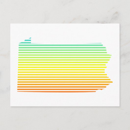 Carte Postale fondu de refroidissement de pennsylvanie (Devant)
