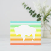 Carte Postale fondu de refroidissement du wyoming (Debout devant)