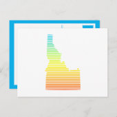 Carte Postale fondu de refroidissement idaho (Devant / Derrière)