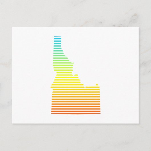 Carte Postale fondu de refroidissement idaho (Devant)