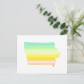 Carte Postale fondu de refroidissement iowa (Debout devant)