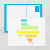 Carte Postale fondu de refroidissement texas (Devant / Derrière)