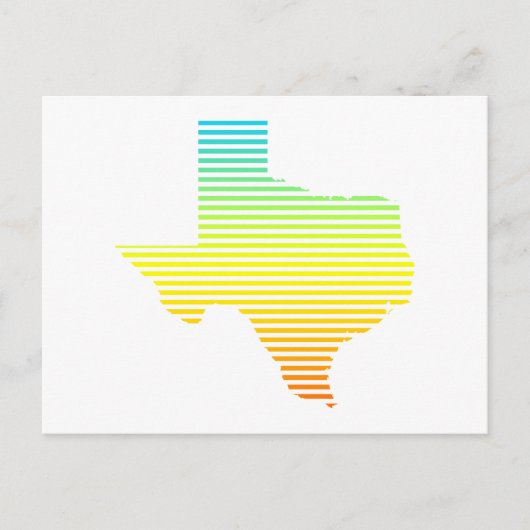 Carte Postale fondu de refroidissement texas (Devant)