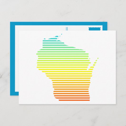 Carte Postale fondu de refroidissement wisconsin (Devant / Derrière)