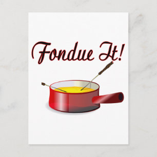 Carte Postale Fondue