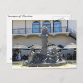 Carte Postale Fontaine de Bacchus (Devant / Derrière)