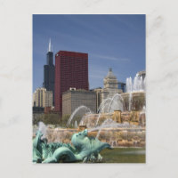 Fontaine de Buckingham située à Grant Park,