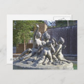 Carte Postale Fontaine de Cherubs (Devant / Derrière)