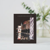 Carte Postale Fontaine de Couronne Millenium Park Randsom Art (Debout devant)