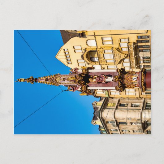 Carte Postale Fontaine de Fishmarket (Devant)