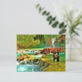 Carte Postale Fontaine de la jeunesse (Debout devant)