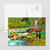 Carte Postale Fontaine de la jeunesse (Devant / Derrière)