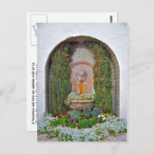 Carte Postale Fontaine de La Quinta (Devant / Derrière)