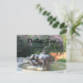 Carte Postale Fontaine de l'Éléphant (Debout devant)