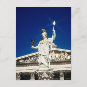 Carte Postale Fontaine de Pallas-Athene