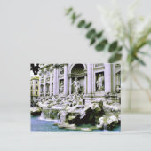 Carte Postale Fontaine de Trevi (Debout devant)