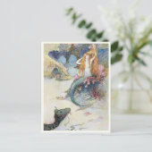 Carte Postale Fontaine d'or de Warwick Goble (Debout devant)