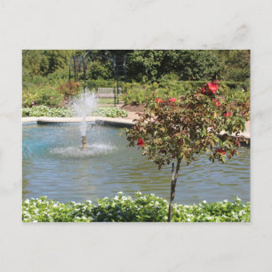 Carte Postale Fontaine du Fort Worth Garden