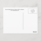 Carte Postale Fontaine du Lincoln Center (Dos)